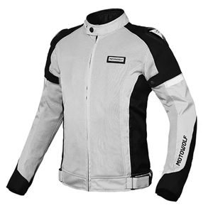 motowolf breathable riding jacket