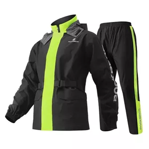 rockbros motorcycle raincoat set