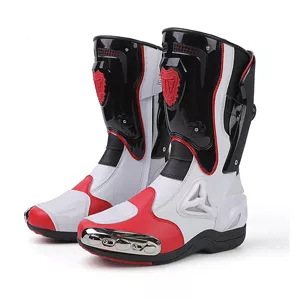 knee high men shoes motorcycle boots