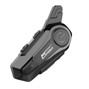 tws motorcycle helmet bluetooth intercom headset e1